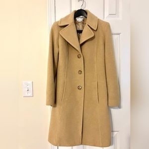 Larry Levine 100% camel hair trench coat LIKE NEW